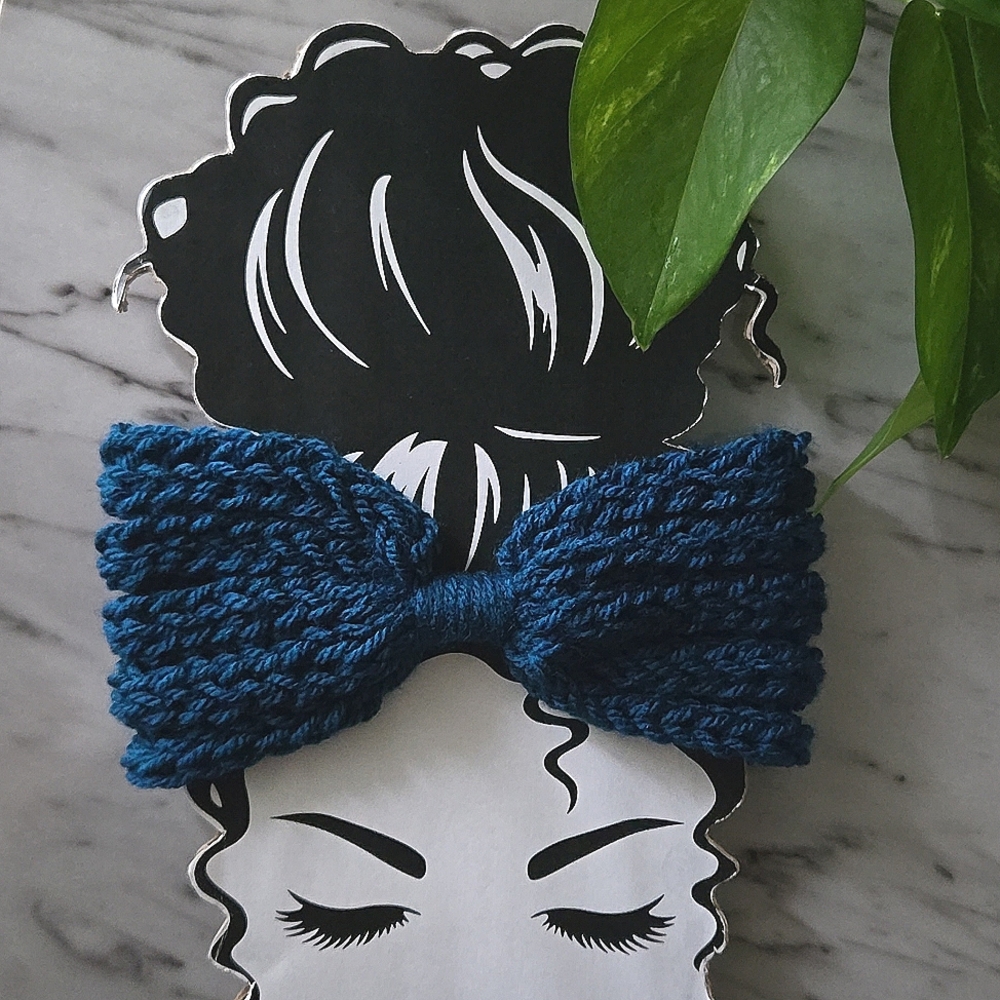 Handmade Knit Turban Headband